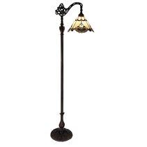 Benita Tiffany Floor Lamp Beige - TL-121072B-FLKG