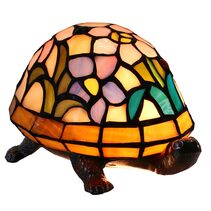 Turtle Tiffany Table Lamp Rose - TL-816-QN07