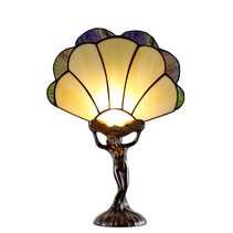 Florence Tiffany Fan Table Lamp - TL-OF76