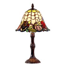 Rose & Dragonfly Tiffany Table Lamp Small - TL-10809-308
