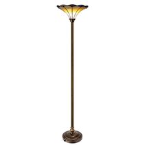 Florence Tiffany Uplight Floor Lamp - TL-OF82
