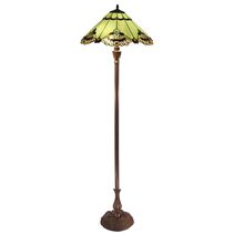 Benita Tiffany Floor Lamp Jade - TL-F201072I-KG