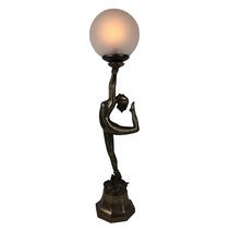 Dancing Lady Art Deco Table Lamp - N047