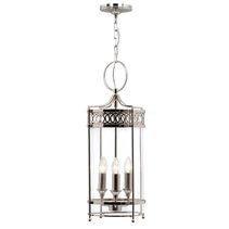 Guildhall 3 Light Pendant Polished Nickel - GH-P-PN