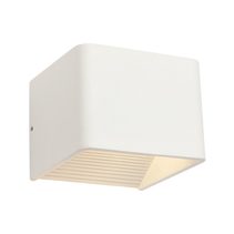 Pentax 6 Watt LED Wall Light Small Matt White / Warm White - PENT6WLEDSML
