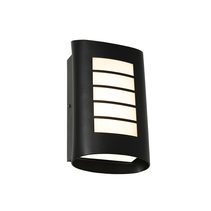 Bicheno 8 Watt LED Wall Light Black / Warm White - BICH1EBLK