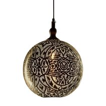 Moroccan Pendant Large Silver - ELBAL40SIL