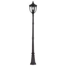 English Bridle Large Lamp Post Black - FE/EB5/L BLK