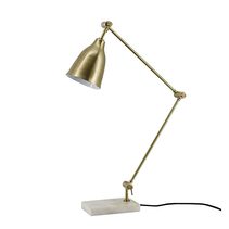 Essex Adjustable Desk Lamp Antique Brass - ELZS60752AB