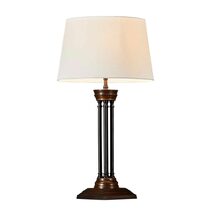 Hudson Table Lamp Bronze With Shade - ELPIM30070ABFL