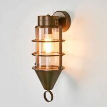 Eastwood 1 Light Wall Lamp Brass - ELPIM30677ALB