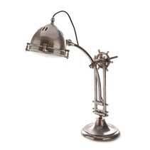 Seabury Adjustable Desk Lamp Antique Silver - ELPIM50369AS