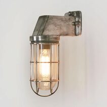 Royal London Outdoor Wall Light Antique Silver IP54 - ELPIM50401AS