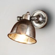 Phoenix Wall Light Antique Silver - ELPIM50718AS