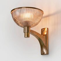 Astor 1 Light Wall Lamp Antique Brass - ELPIM51299AB