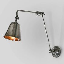 Cromwell Wall Light Antique Silver - ELPIM51341AS