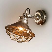 Twain 1 Light Wall Lamp Silver - ELPIM51751AS