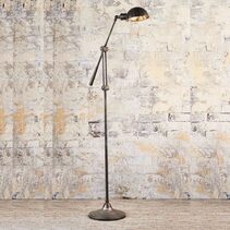 Calais Floor Lamp Antique Silver - ELPIM57025AS