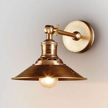 Bristol Wall Light Antique Brass - ELPIM59922AB