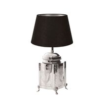 Kensington Table Lamp Nickel With Shade - ELANK29240SN