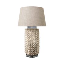 Newland Table Lamp Cream With Shade - ELJC10150CRM