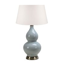 Terrigal Table Lamp Blue With Shade - ELJCV1131