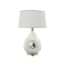 Halifax Table Lamp Silver With Shade - ELZR6370