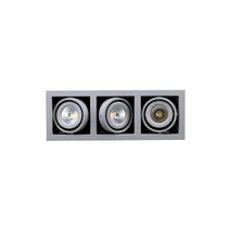 Triple Frame 18W Dimmable LED Silver / Warm White - LDL-GIM3-SI
