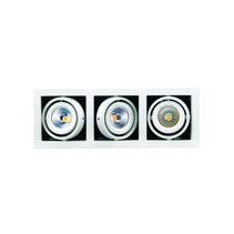 Triple Frame 18W Dimmable LED White / Warm White - LDL-GIM3-WH