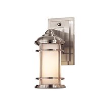 Lighthouse Small Wall Lantern Brushed Steel - FE/LIGHTHOUSE2/S
