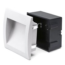 Deflector Recessed 3W LED Pathway Light White / Warm White - F6603-WH