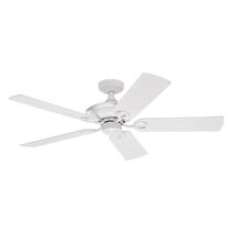 Maribel 52" AC Ceiling Fan White - 50557