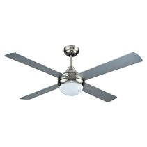 Azure 48" E27 AC Ceiling Fan Brushed Nickel - A2326