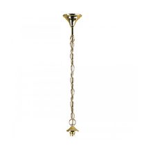 Traditional Chain Pendant Polished Brass - PG-1P-BS