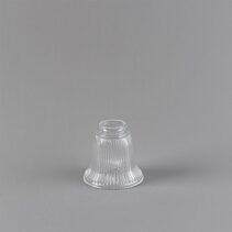 Zipper 23 2 1/4" Fitter Glass Shade Clear - LOI3090004