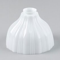 Railway Large Glass Shade 2 1/4" Fitter Opal Gloss - LOI3090329