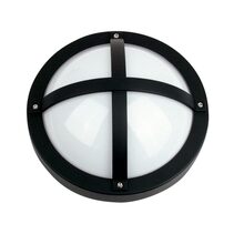 Solo 1 Light Round Cross Bunker Light Black - SG70550BK