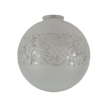 Sheffield 12" Sphere Etched Glass - 3090055