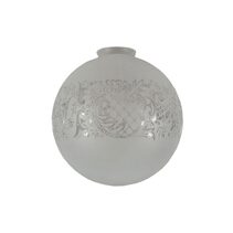 Sheffield 8" Sphere Etched Glass - 3090057