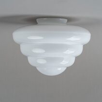 Beehive 10" Glass Shade 4 1/4" Fitter Opal Gloss - LOI3090017