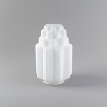 Bergerac Glass Shade 6 1/4" Fitter Opal Matte - LOI3090018