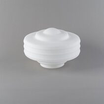 Detroit Large Glass 6 1/4" Fitter Opal Matte - LOI3090036