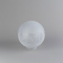 Sheffield 10" Glass Shade 4 1/4" Fitter Frost Etch - LOI3090054