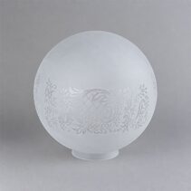 Sheffield 12" Glass Shade 4 1/4" Fitter Frost Etch - LOI3090055