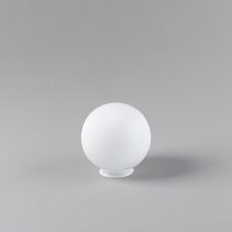 Sphere 6" Glass Shade 3 1/4" Fitter Opal Gloss - LOI3090062