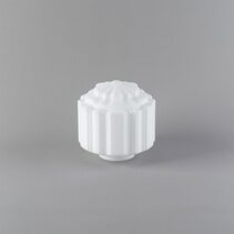 St Kilda 8" Glass Shade 4 1/4" Fitter Opal Matte - LOI3090066