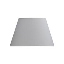 Tapered 300mm Oval Lamp Shade White - OL91840
