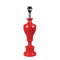 Ella Table Lamp Red Base Only - OL97985RD