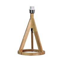 Stabb Timber Table Lamp Natural Base Only - OL93281NAT