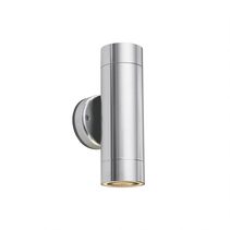 Piazza 240V 316 Stainless Steel Up / Down Wall Pillar Light - LS741V